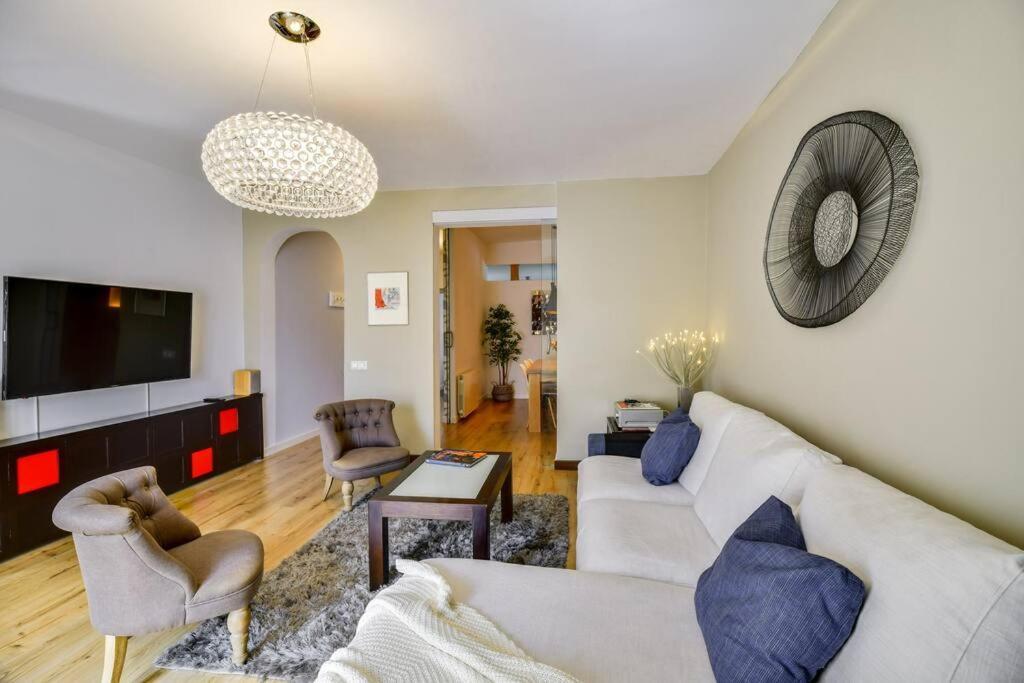 Big Stylish And Modern Apartment In Madrid Centre Exterior foto